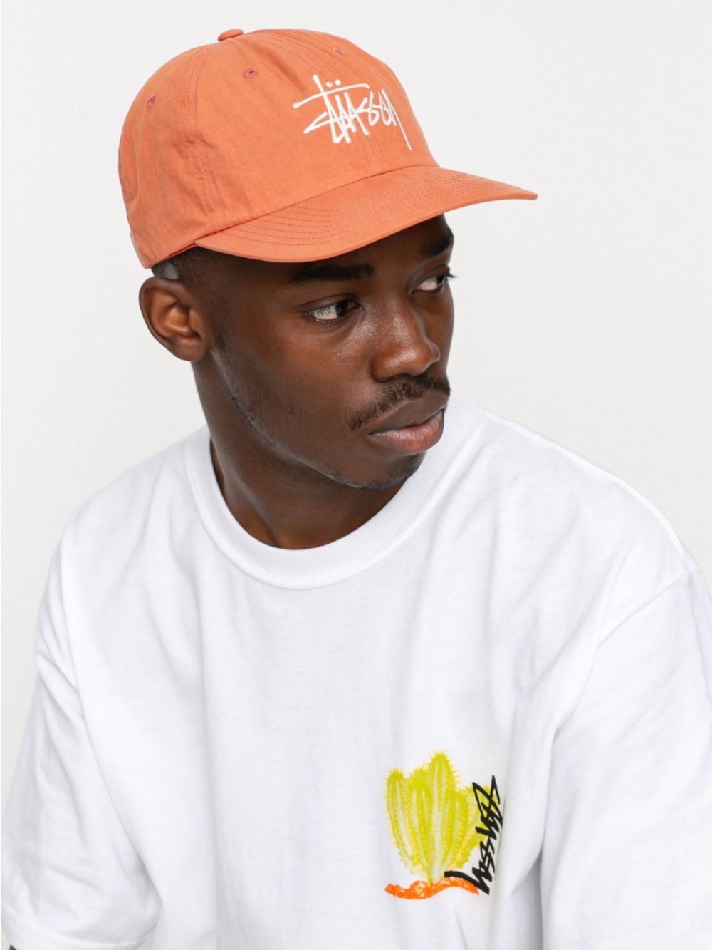 Stussy Bio Washed Big Logo Low Pro Cap